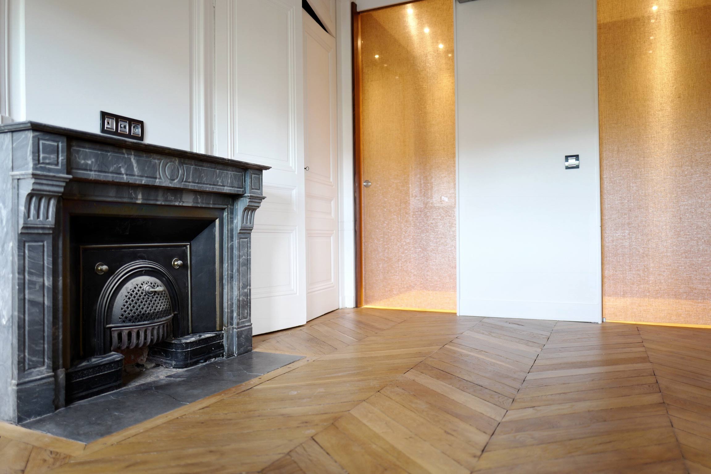 Architecte d'intérieur à Lyon : rénovation d'un appartement Haussmannien