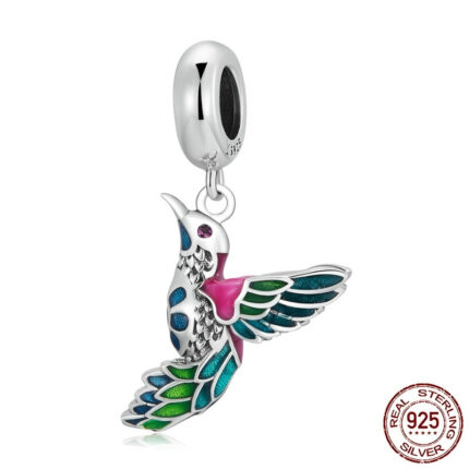 Natural Animal S925 Sterling Silver Ornament Wholesale Beaded Female Accessories